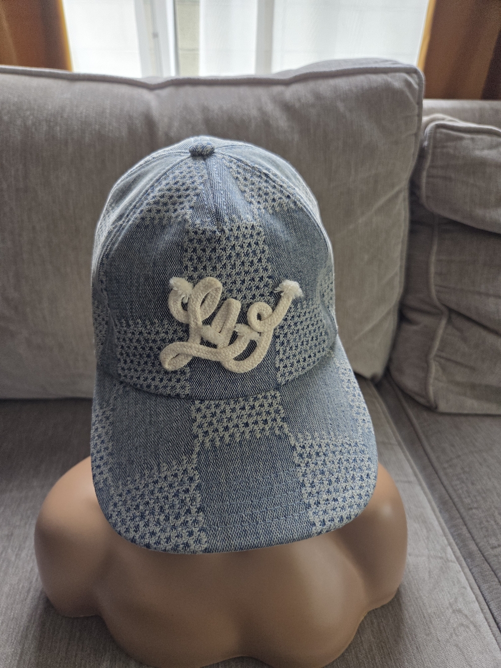 Louis Vuitton  Damier Denim 3D Cap - Picture 3 of 8